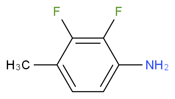 2,3-Difluoro-4-methylaniline_Molecular_structure_CAS_886503-79-3)