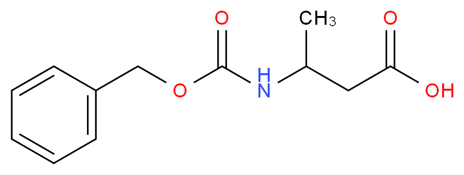 3-{[(Benzyloxy)carbonyl]amino}butanoic acid_Molecular_structure_CAS_)
