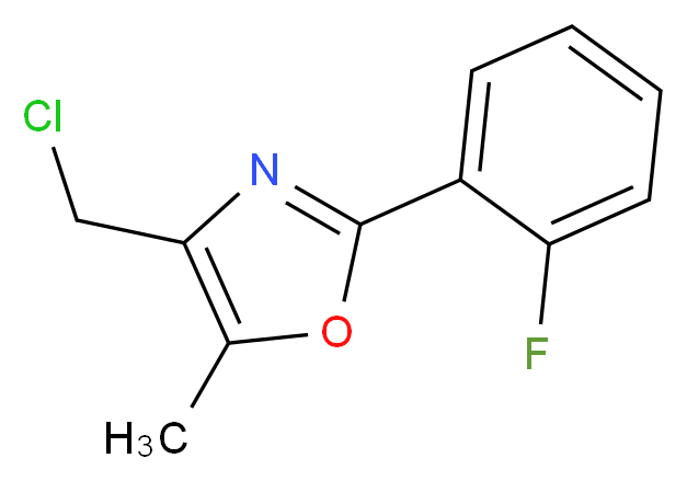 4-CHLOROMETHYL-2-(2-FLUORO-PHENYL)-5-METHYL-OXAZOLE_Molecular_structure_CAS_671215-76-2)