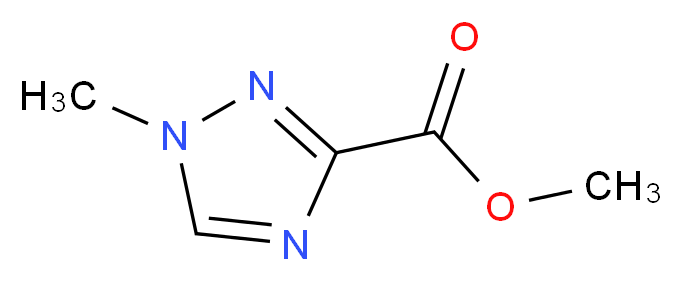 Methyl 1-methyl-1H-[1,2,4]triazole-3-carboxylate_Molecular_structure_CAS_57031-66-0)