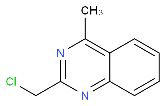2-(chloromethyl)-4-methylquinazoline_Molecular_structure_CAS_)