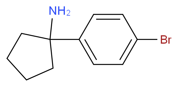 1-(4-bromophenyl)cyclopentanamine_Molecular_structure_CAS_1094341-13-5)