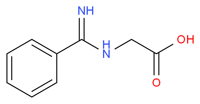 2-{[Imino(phenyl)methyl]amino}acetic acid_Molecular_structure_CAS_32683-07-1)