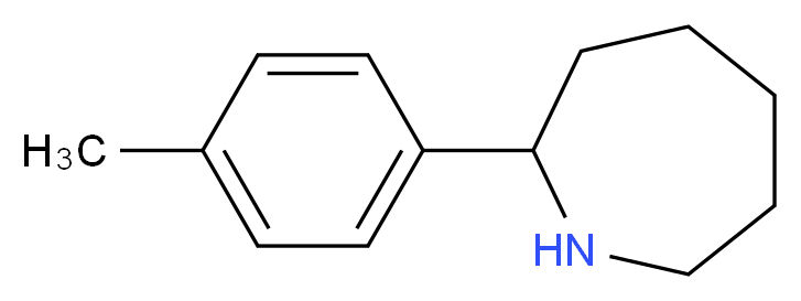 2-(4-Methylphenyl)azepane_Molecular_structure_CAS_)