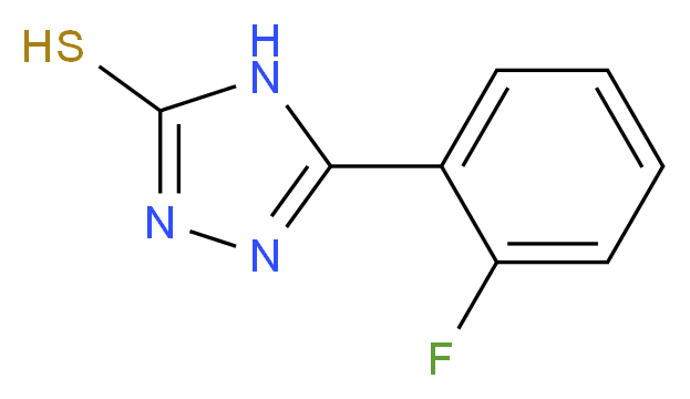 5-(2-fluorophenyl)-4H-1,2,4-triazole-3-thiol_Molecular_structure_CAS_)