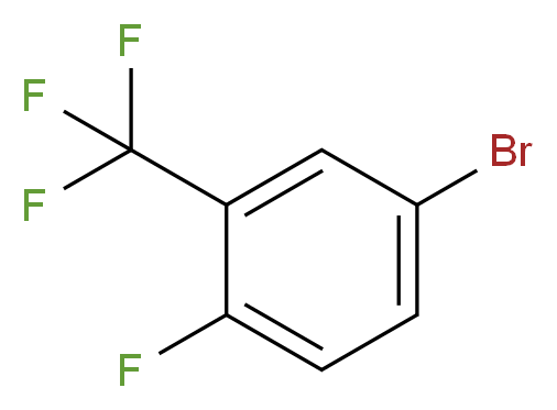5-Bromo-2-fluorobenzotrifluoride 97%_Molecular_structure_CAS_393-37-3)