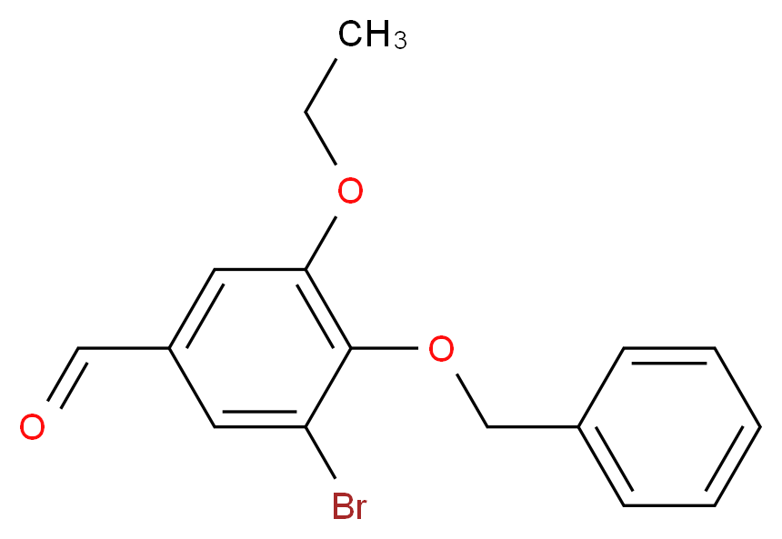 4-Benzyloxy-3-bromo-5-ethoxy-benzaldehyde_Molecular_structure_CAS_)