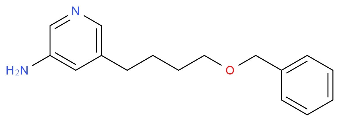 5-[4-(benzyloxy)butyl]pyridin-3-amine_Molecular_structure_CAS_)