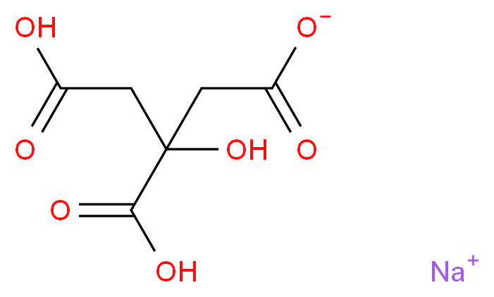 Sodium dihydrogen citrate_Molecular_structure_CAS_18996-35-5)
