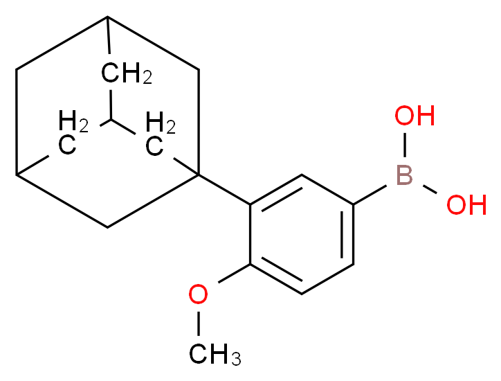 3-(Adamantan-1-yl)-4-methoxybenzeneboronic acid 96%_Molecular_structure_CAS_459423-32-6)