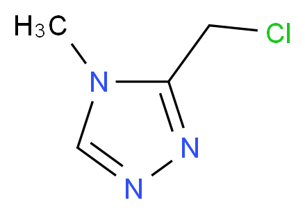 3-(chloromethyl)-4-methyl-4H-1,2,4-triazole_Molecular_structure_CAS_740056-61-5)