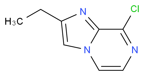 8-Chloro-2-ethylimidazol[1,2-a]pyrazine_Molecular_structure_CAS_391954-17-9)