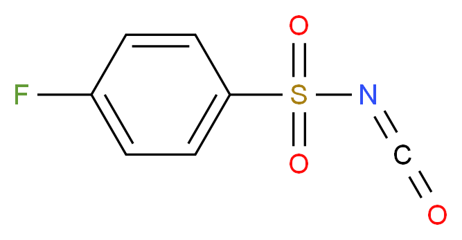 4-Fluorobenzenesulfonyl isocyanate_Molecular_structure_CAS_3895-25-8)
