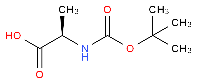 (R)-2-((tert-Butoxycarbonyl)aMino)propanoic acid_Molecular_structure_CAS_7764-95-6)