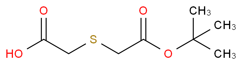 2-{[2-(tert-butoxy)-2-oxoethyl]sulfanyl}acetic acid_Molecular_structure_CAS_)