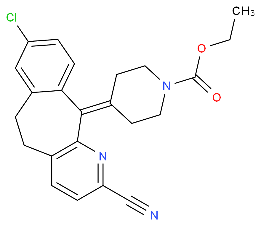 2-Cyano Loratadine_Molecular_structure_CAS_860010-31-7)