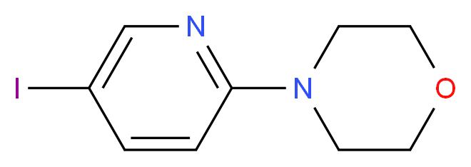 4-(5-Iodo-2-pyridyl)morpholine_Molecular_structure_CAS_470463-42-4)