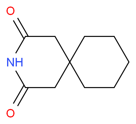 3-azaspiro[5.5]undecane-2,4-dione_Molecular_structure_CAS_)