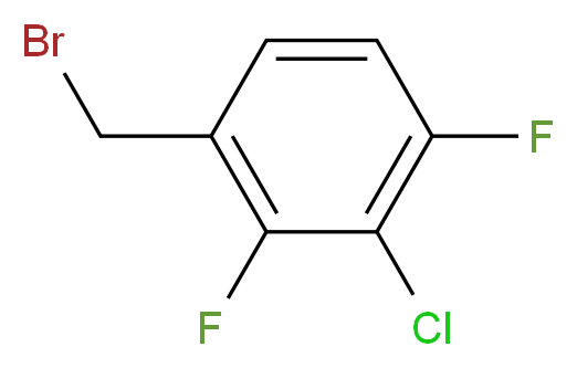 3-Chloro-2,4-difluorobenzyl bromide_Molecular_structure_CAS_886501-15-1)