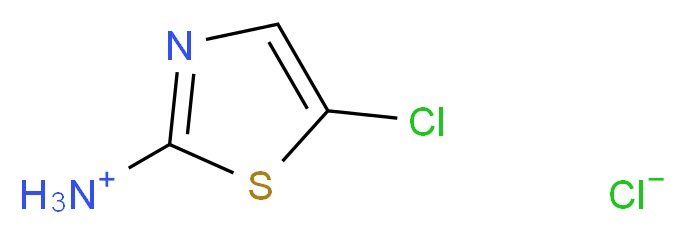 2-Amino-5-chlorothiazole hydrochloride_Molecular_structure_CAS_55506-37-1)
