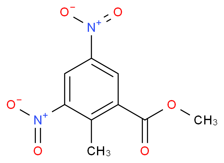 2-METHYL-3,5-DINITRO-BENZOIC ACID METHYL ESTER_Molecular_structure_CAS_52090-24-1)