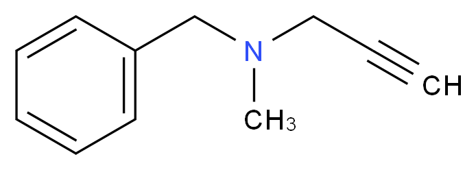 N-METHYL-N-PROPARGYLBENZYLAMINE_Molecular_structure_CAS_555-57-7)
