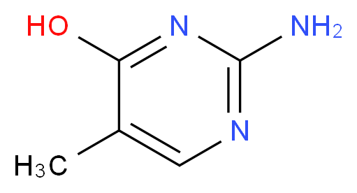 2-amino-5-methyl-4-pyrimidinol_Molecular_structure_CAS_15981-91-6)