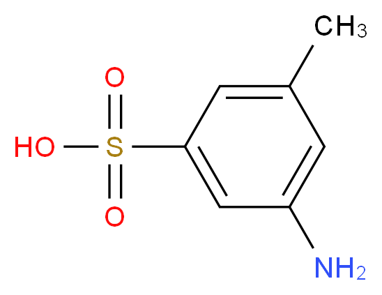 3-amino-5-methylbenzene-1-sulfonic acid_Molecular_structure_CAS_)