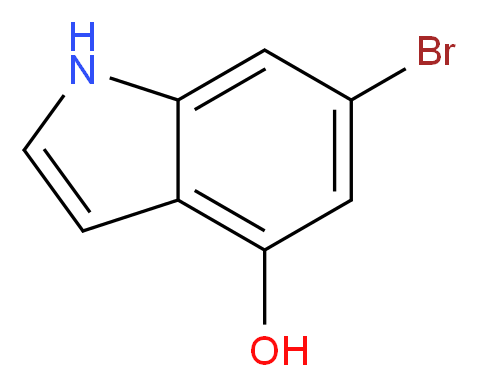 6-BROMO-4-HYDROXYINDOLE_Molecular_structure_CAS_885518-89-8)
