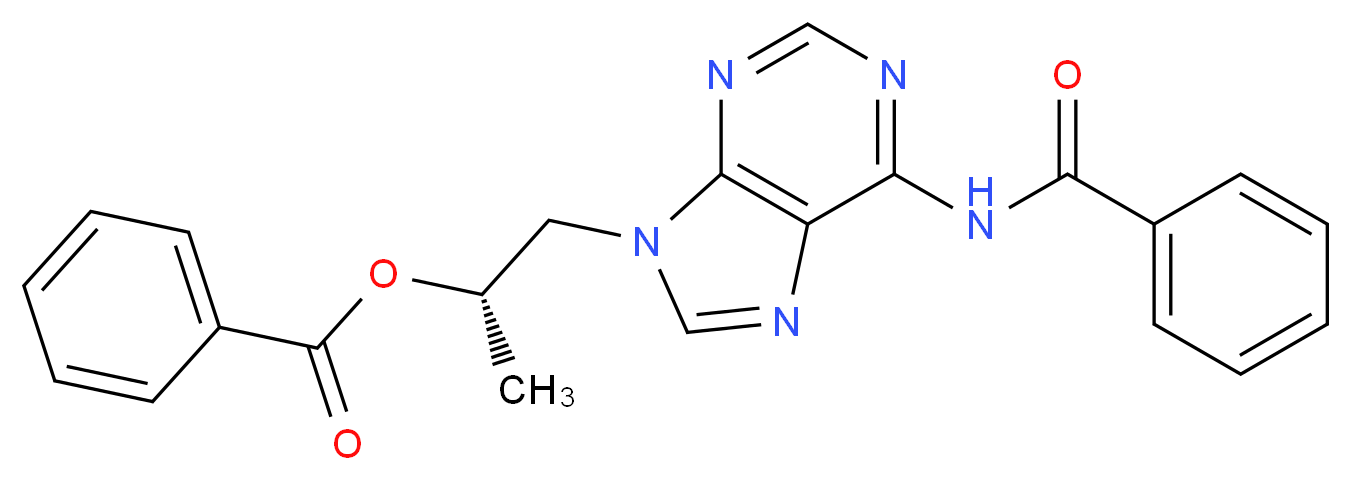 (R)-9-[2-Benzyloxypropyl)-N6-benzoyl Adenine_Molecular_structure_CAS_1217735-35-7)