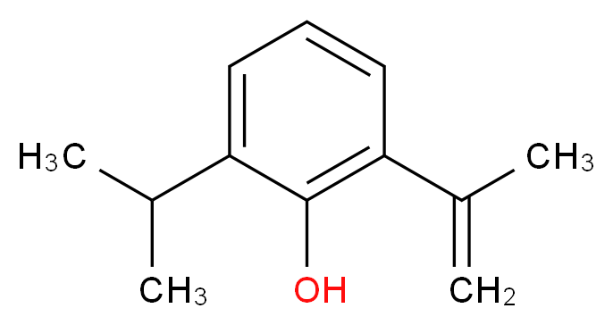 2-Isopropenyl-6-isopropylphenol_Molecular_structure_CAS_74926-89-9)