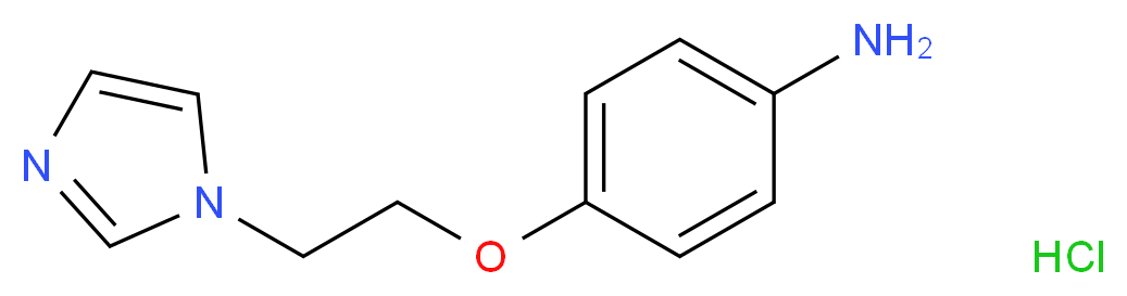 4-[2-(1H-imidazol-1-yl)ethoxy]aniline hydrochloride_Molecular_structure_CAS_)