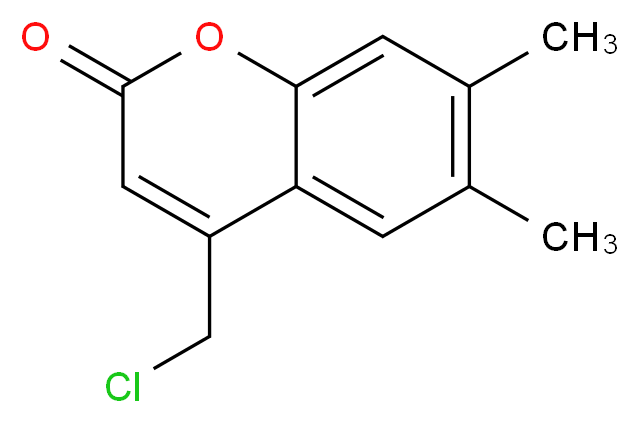 4-(Chloromethyl)-6,7-dimethyl-2H-chromen-2-one_Molecular_structure_CAS_146463-74-3)
