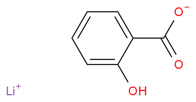 Lithium salicylate, tech._Molecular_structure_CAS_552-38-5)
