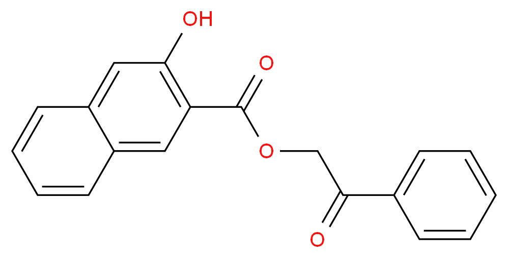 2-oxo-2-phenylethyl 3-hydroxy-2-naphthoate_Molecular_structure_CAS_)