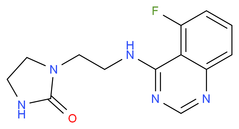 1-{2-[(5-fluoroquinazolin-4-yl)amino]ethyl}imidazolidin-2-one_Molecular_structure_CAS_)