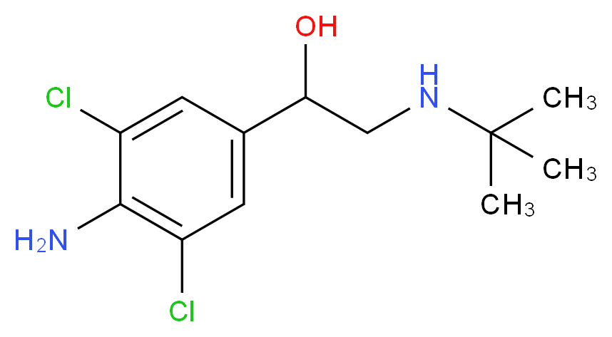 (S)-(+)-Clenbuterol _Molecular_structure_CAS_50499-60-0)