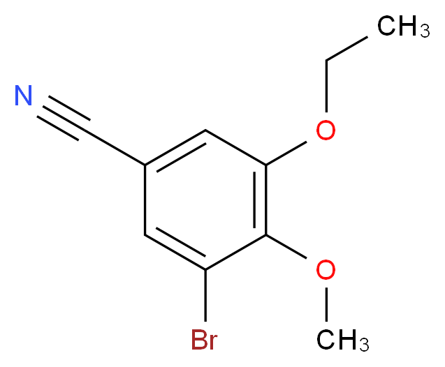 3-bromo-5-ethoxy-4-methoxybenzonitrile_Molecular_structure_CAS_)