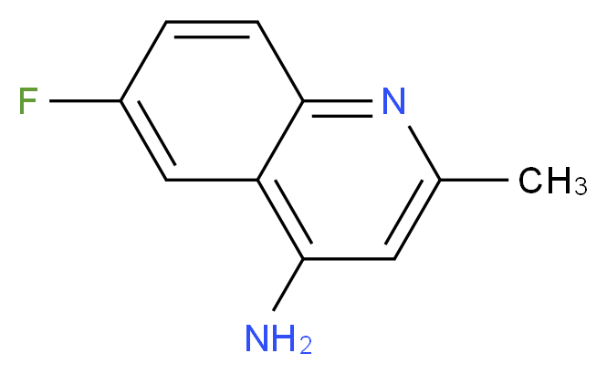 4-Amino-6-fluoro-2-methylquinoline_Molecular_structure_CAS_288151-49-5)