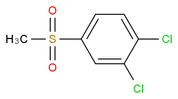 1,2-Dichloro-4-(methylsulphonyl)benzene_Molecular_structure_CAS_)
