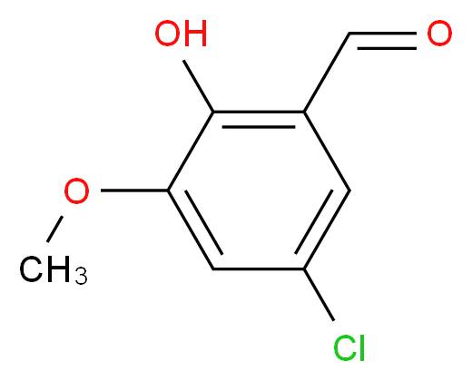 5-chloro-2-hydroxy-3-methoxybenzaldehyde_Molecular_structure_CAS_)