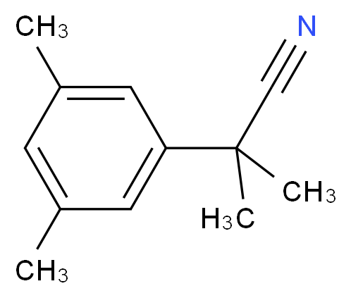 α,α,3,5-Tetramethyl-benzeneacetonitrile_Molecular_structure_CAS_93748-07-3)