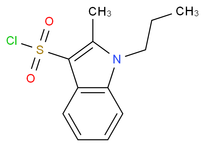 2-methyl-1-propyl-1H-indole-3-sulfonyl chloride_Molecular_structure_CAS_)