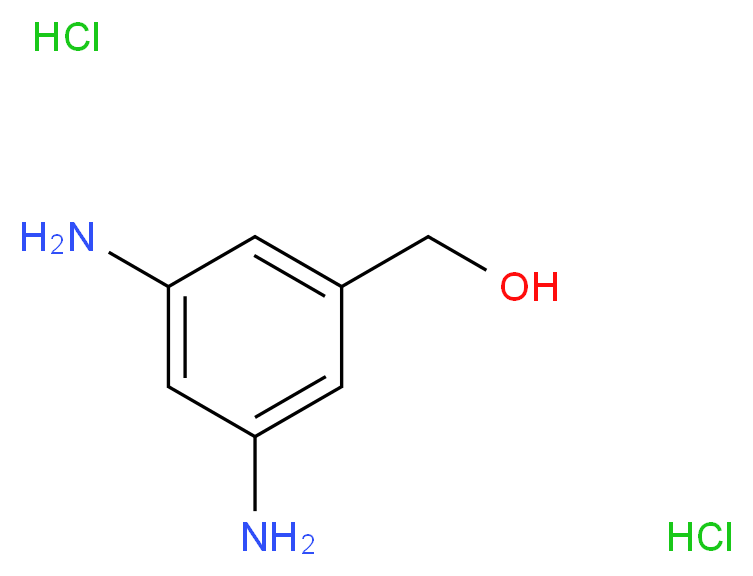3,5-Diaminobenzyl alcohol dihydrochloride_Molecular_structure_CAS_28150-15-4)