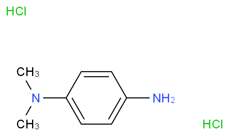 1-N,1-N-dimethylbenzene-1,4-diamine dihydrochloride_Molecular_structure_CAS_536-46-9)