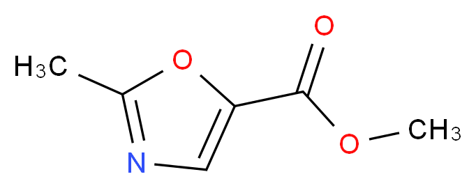 2-METHYL-OXAZOLE-5-CARBOXYLIC ACID METHYL ESTER_Molecular_structure_CAS_651059-70-0)