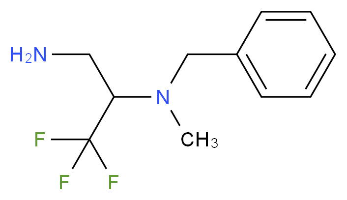 (3-amino-1,1,1-trifluoropropan-2-yl)(benzyl)methylamine_Molecular_structure_CAS_)