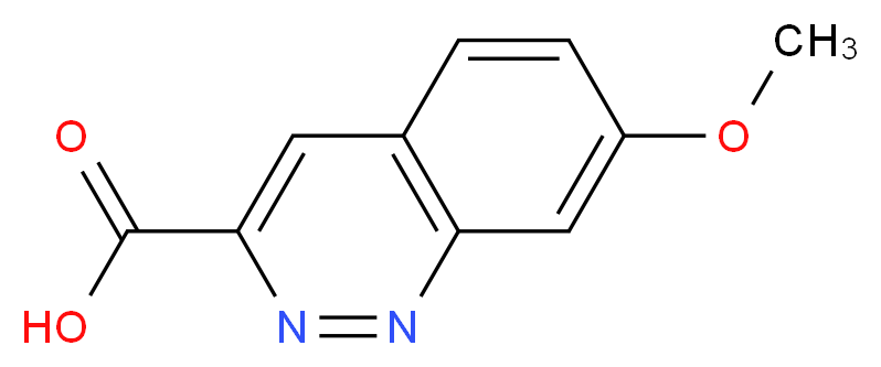 3-Cinnolinecarboxylic acid, 7-methoxy-_Molecular_structure_CAS_929975-18-8)