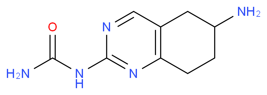 N-(6-amino-5,6,7,8-tetrahydroquinazolin-2-yl)urea_Molecular_structure_CAS_)