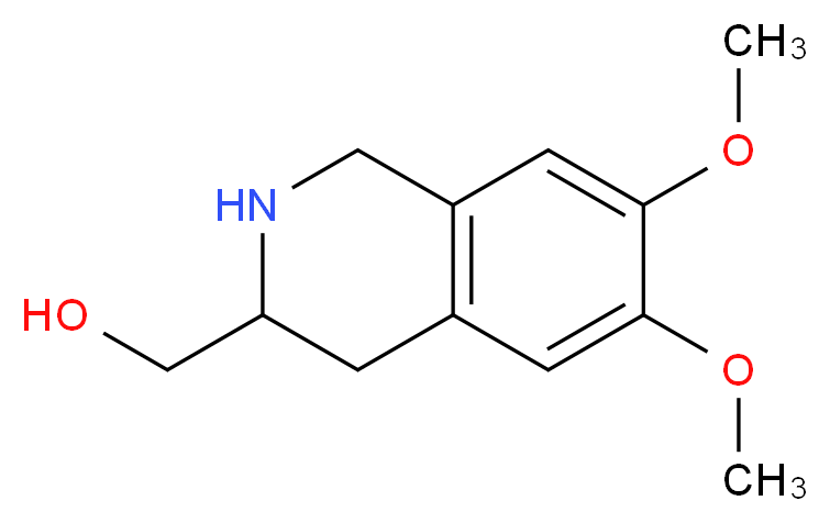 (6,7-DIMETHOXY-1,2,3,4-TETRAHYDRO-ISOQUINOLIN-3-YL)-METHANOL_Molecular_structure_CAS_500765-68-4)
